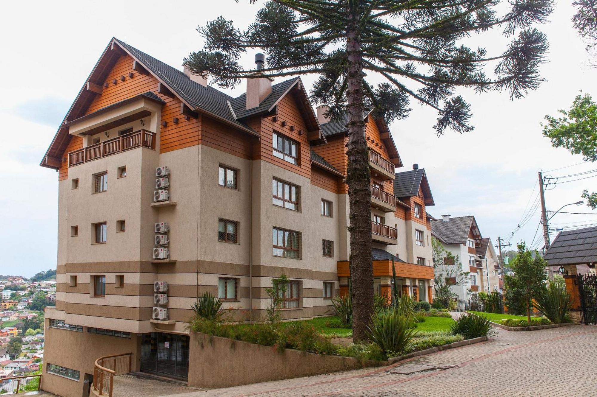 600 Metros, Rua Coberta - Centro Via Florida Apartment Gramado Exterior photo